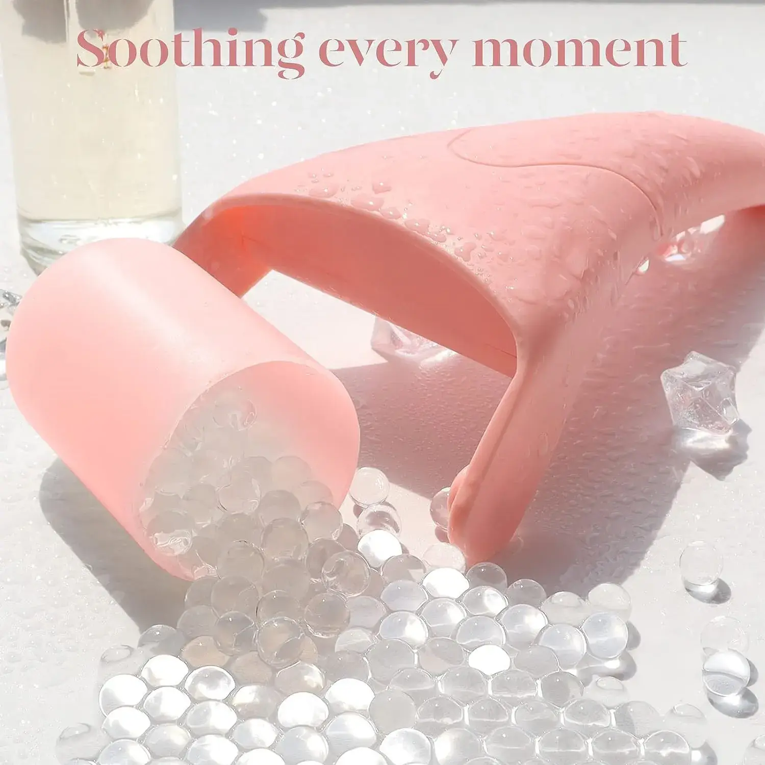 Green Ice Roller for Face Massage Cold Therapy - Image 18