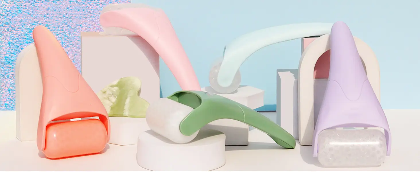 Green Ice Roller for Face Massage Cold Therapy — feature 1