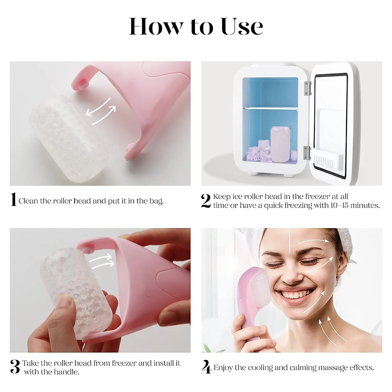 Green Ice Roller for Face Massage Cold Therapy — feature 10