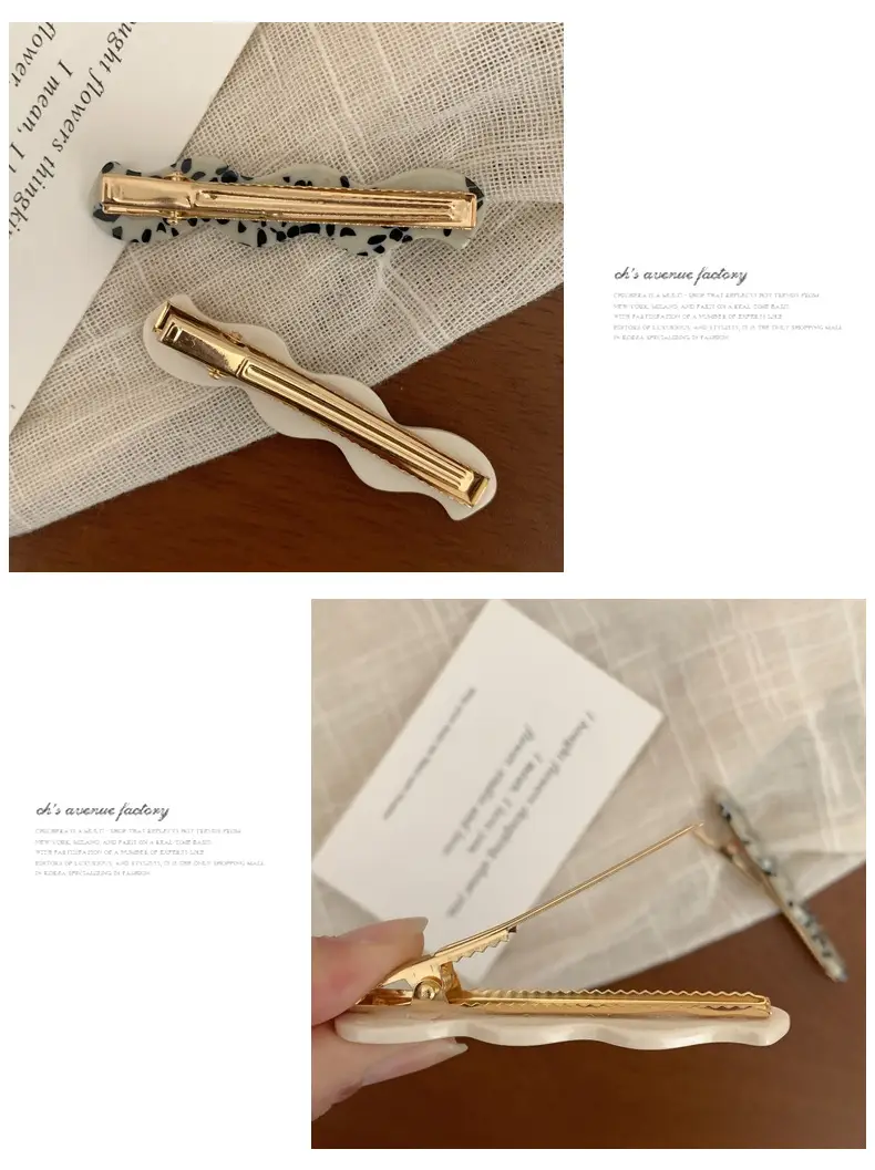 Women's Acetic Acid Hairpin Clip 2024 New Style — feature 10