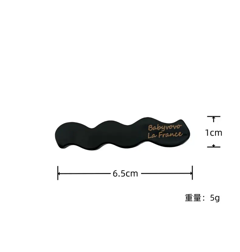 Women's Acetic Acid Hairpin Clip 2024 New Style — feature 5
