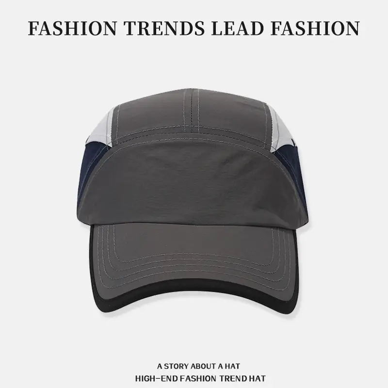 Summer Baseball Caps Men's Waterproof Flat-Brim - Image 7