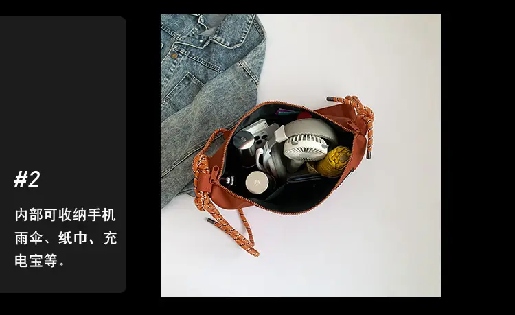 Light Blue Nylon Crossbody Bag for Men Women — feature 5