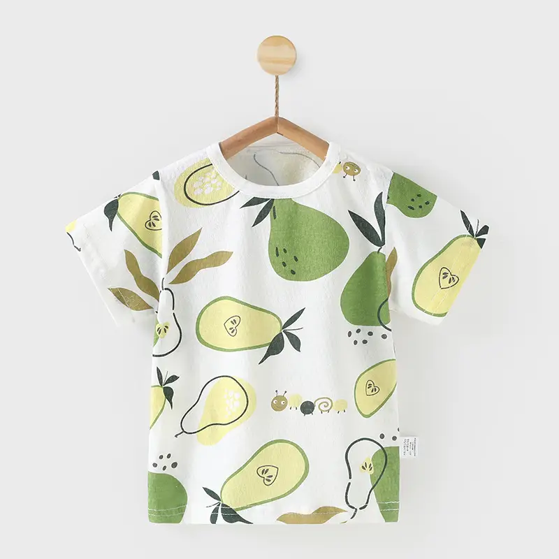 Baby Cotton T-Shirt with Forest Print 0-4Yr - Image 2