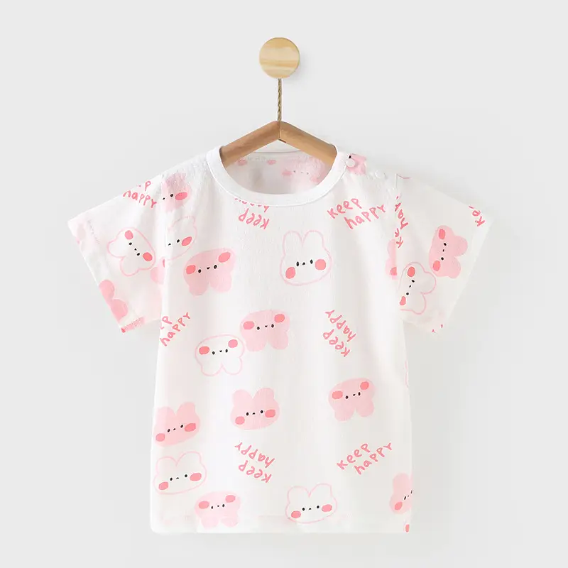 Baby Cotton T-Shirt with Forest Print 0-4Yr - Image 3