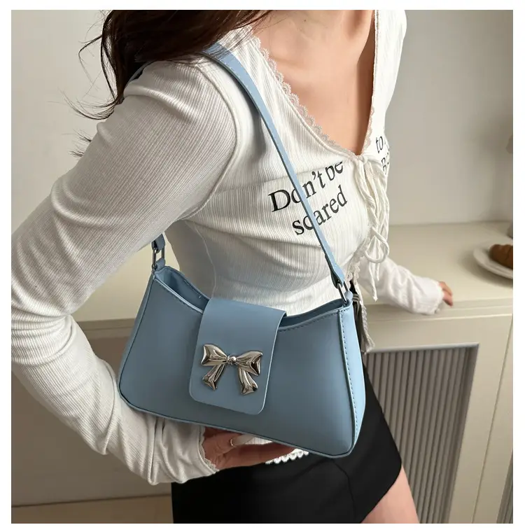 Silver Bow Shoulder Bag for Women 2024 — feature 12