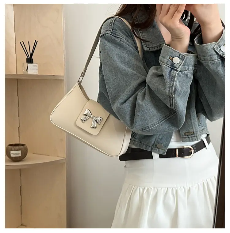 Silver Bow Shoulder Bag for Women 2024 — feature 23