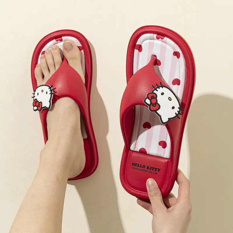 Yugui Dog Thick Bottom Flip-Flops Women's Summer 2024 New Non-Slip Outer Wear Seaside Beach Flip-Flops Women's Sandals - Image 3