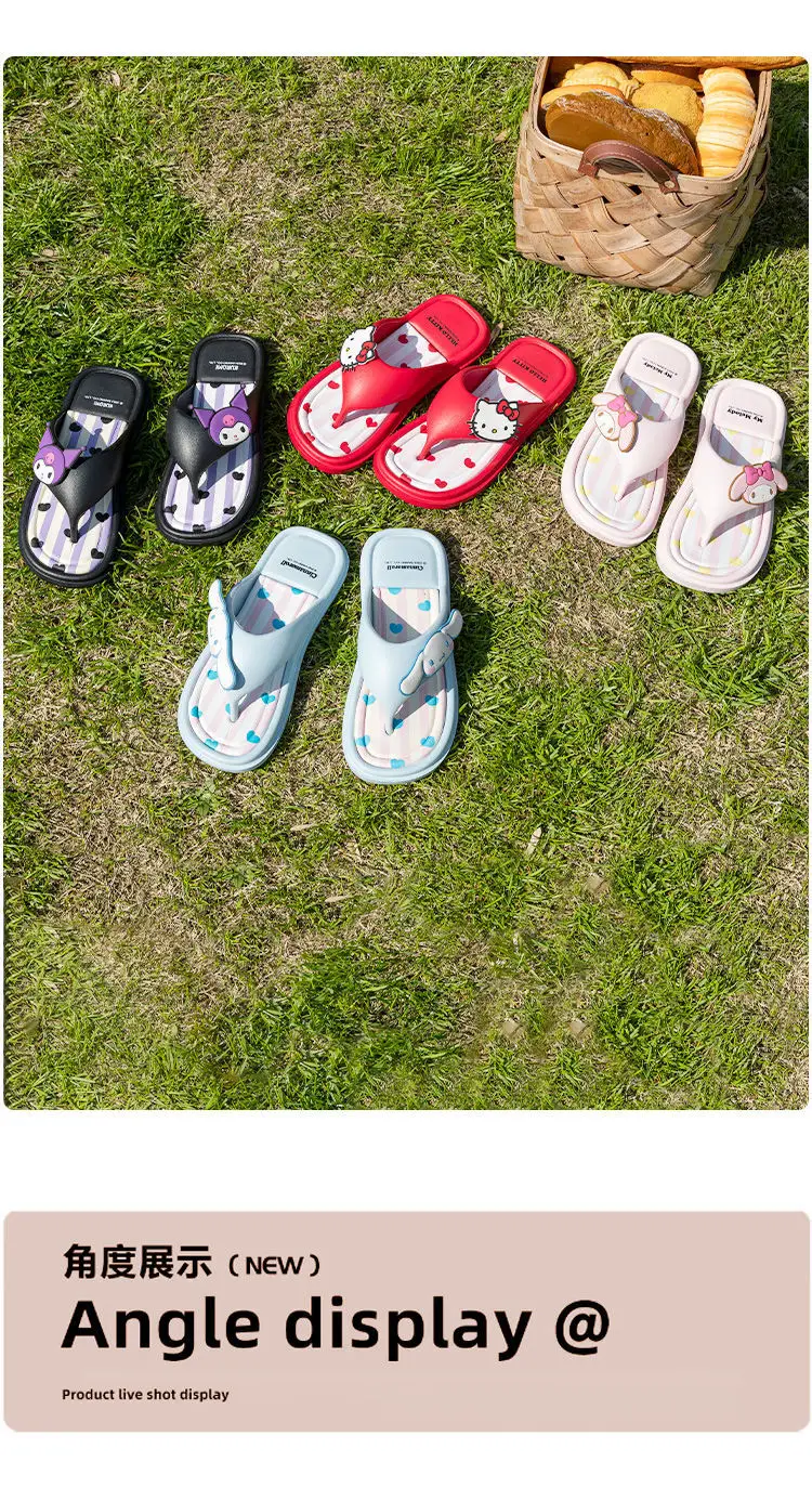Yugui Dog Thick Bottom Flip-Flops Women's Summer 2024 New Non-Slip Outer Wear Seaside Beach Flip-Flops Women's Sandals — feature 14
