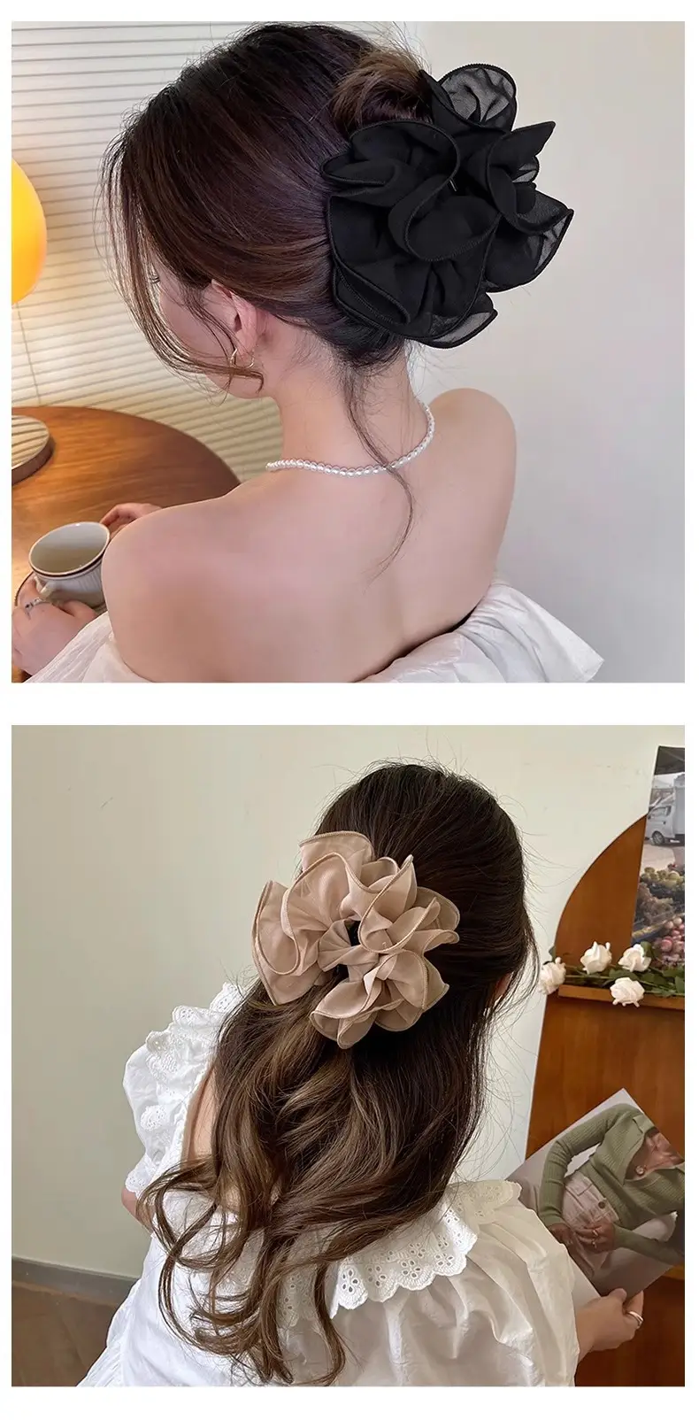 New Style Silk Yarn Hairpin for Women — feature 10