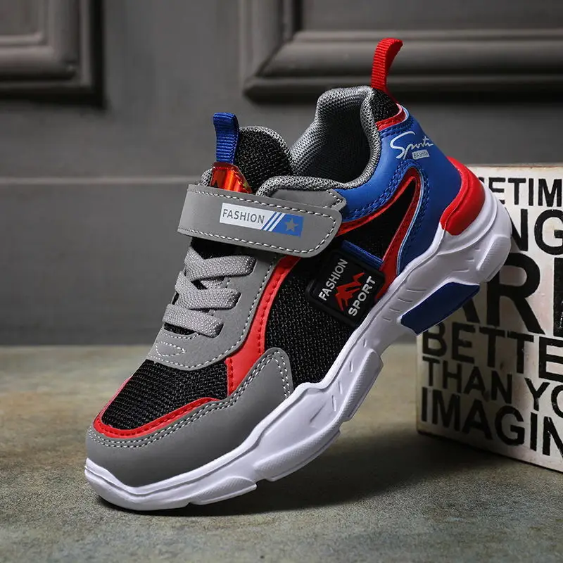 Kids Mesh Sports Shoes Blue Teal 2022 — feature 12