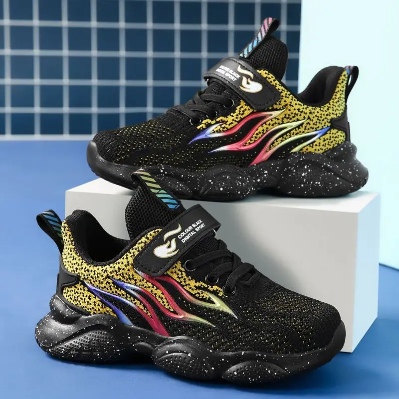 Kids Mesh Sports Shoes Blue Teal 2022 — feature 14