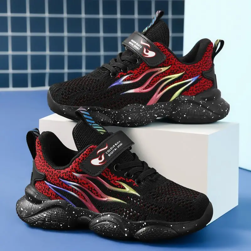 Kids Mesh Sports Shoes Blue Teal 2022 — feature 15
