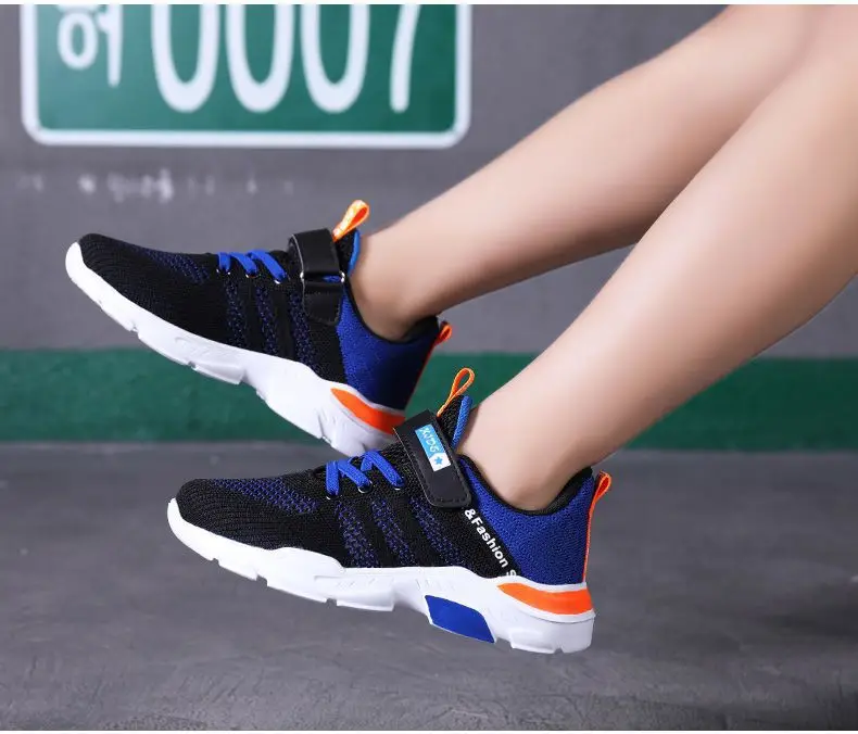 Kids Mesh Sports Shoes Blue Teal 2022 — feature 47