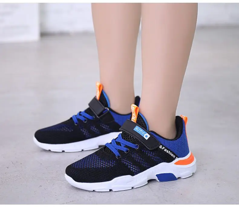 Kids Mesh Sports Shoes Blue Teal 2022 — feature 49