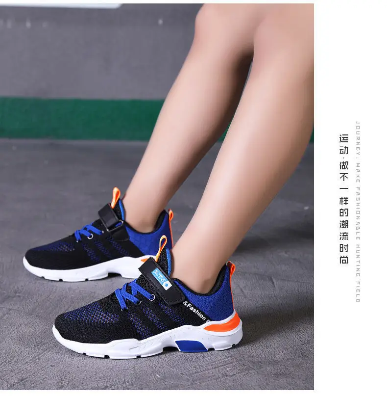 Kids Mesh Sports Shoes Blue Teal 2022 — feature 50