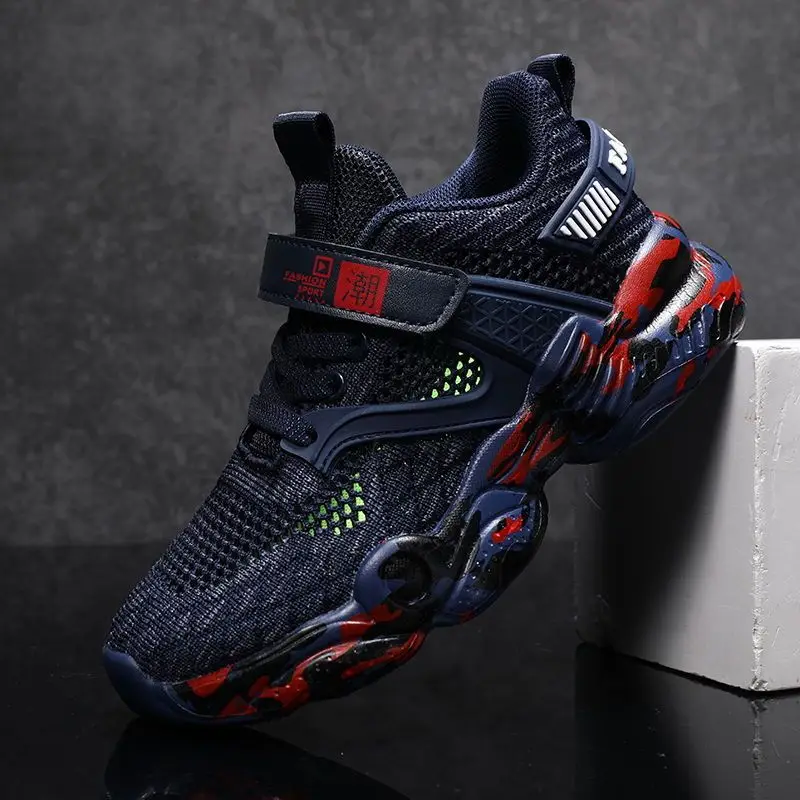 Kids Mesh Sports Shoes Blue Teal 2022 - Image 18