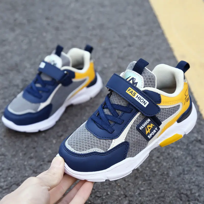 Kids Mesh Sports Shoes Blue Teal 2022 - Image 5