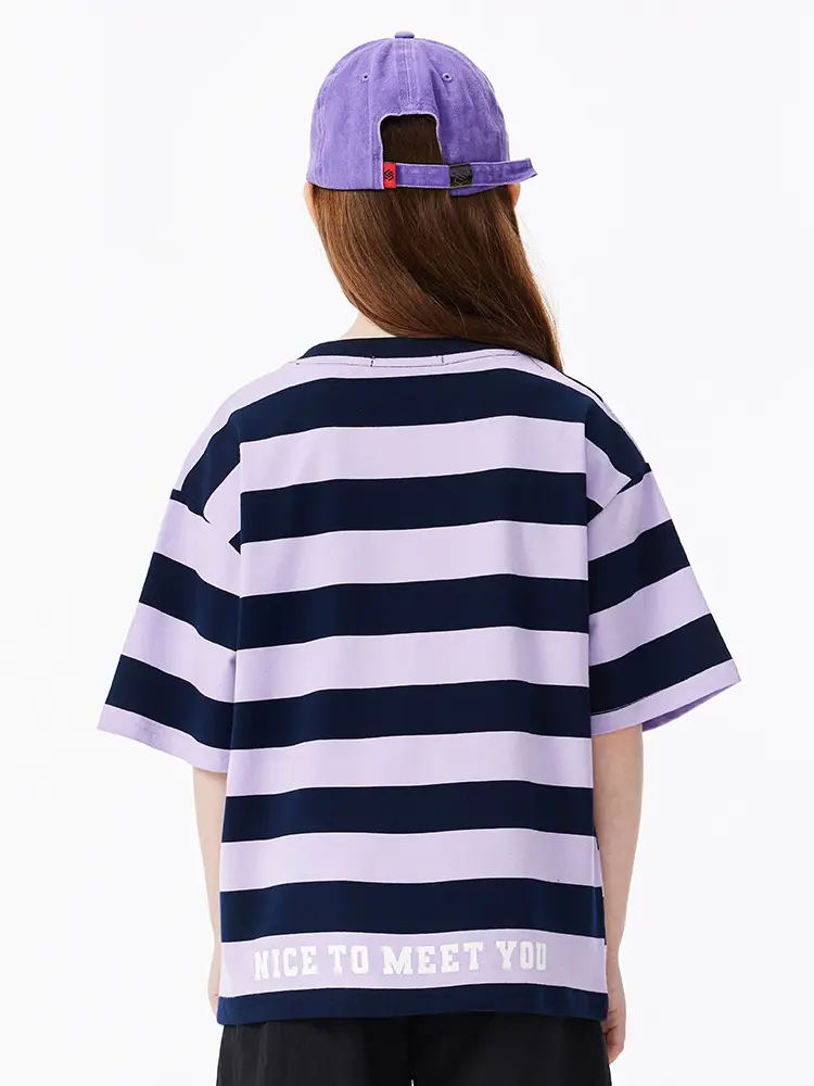DK Kids Striped T-Shirt Short Sleeve Summer Wear - Image 6