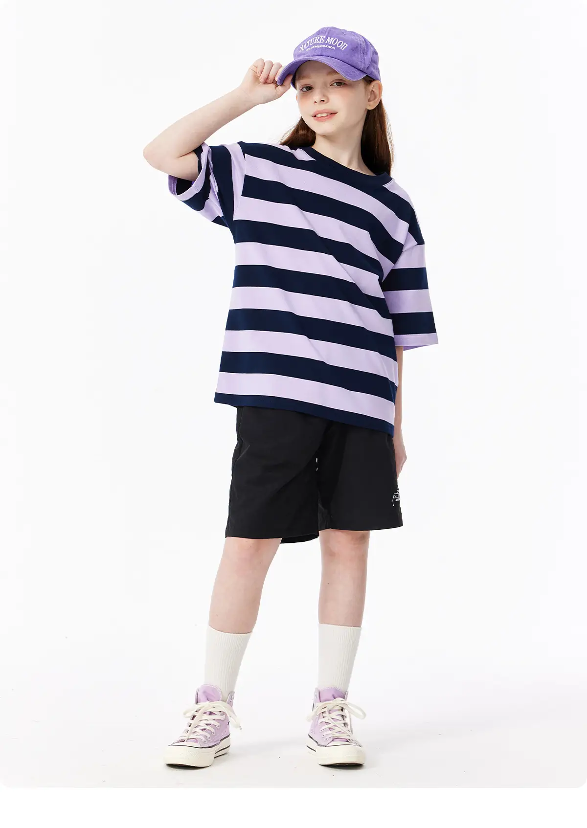 DK Kids Striped T-Shirt Short Sleeve Summer Wear — feature 16