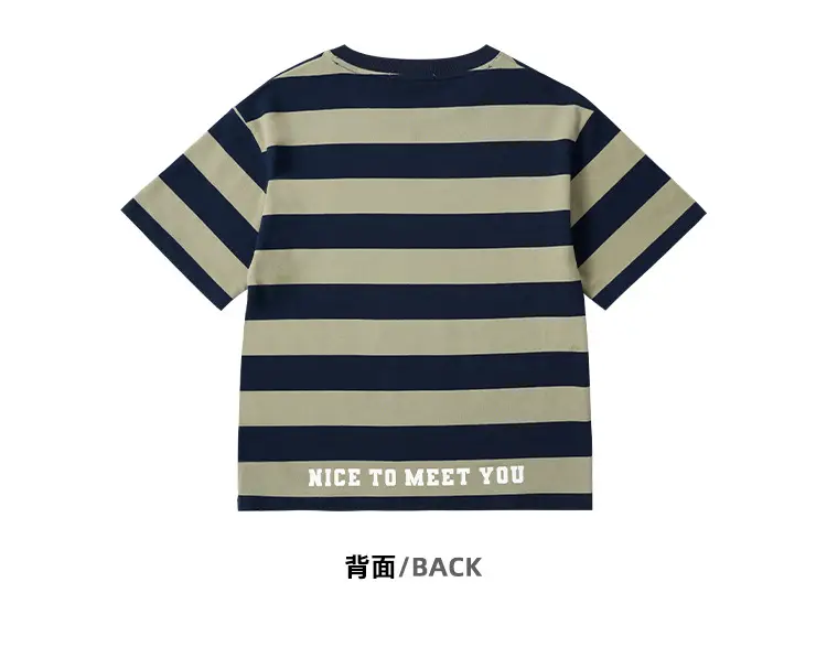 DK Kids Striped T-Shirt Short Sleeve Summer Wear — feature 26
