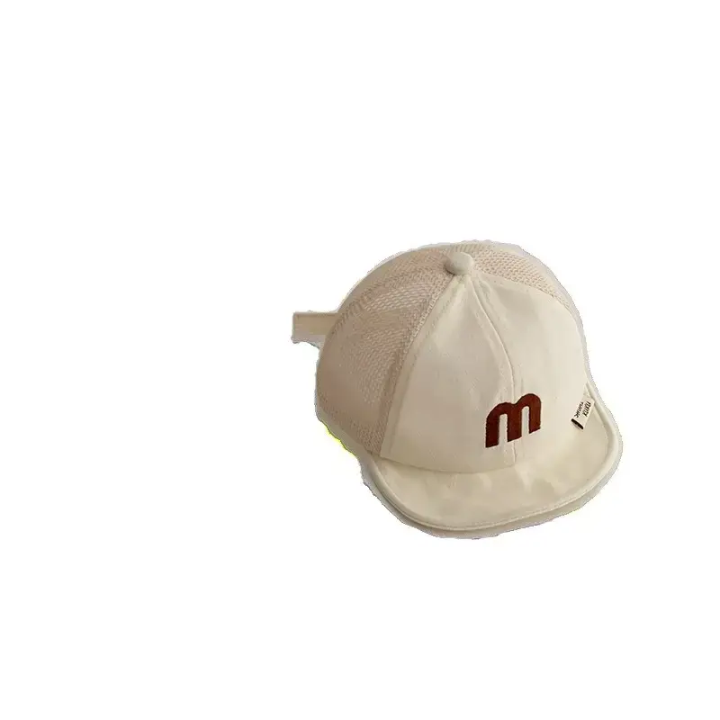 Baby Mesh Cap Summer Breathable Korean Letter Sunshade Cap - Image 10