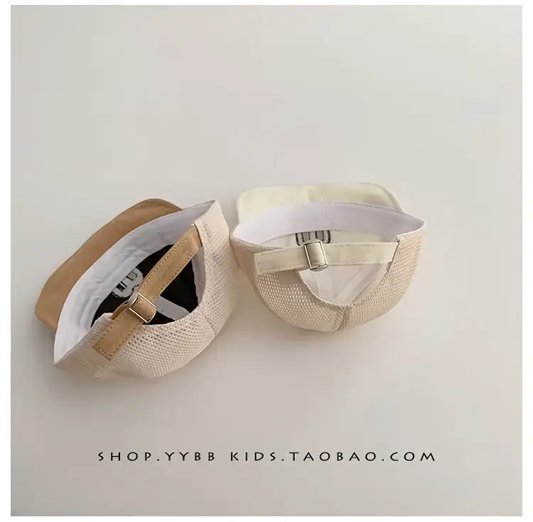 Baby Mesh Cap Summer Breathable Korean Letter Sunshade Cap — feature 10
