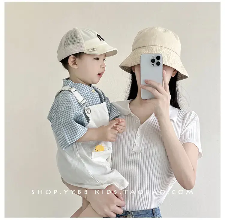 Baby Mesh Cap Summer Breathable Korean Letter Sunshade Cap — feature 4