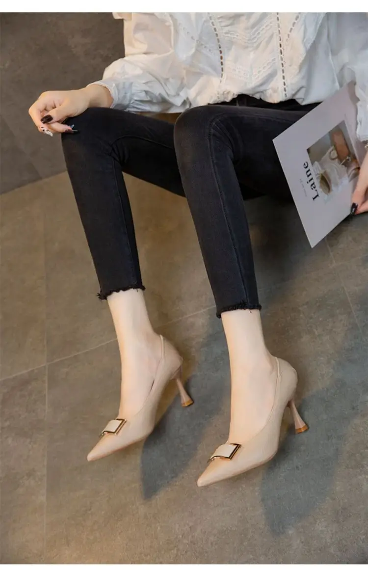 Women Leather Stiletto Heels Spring Summer 2024 — feature 3