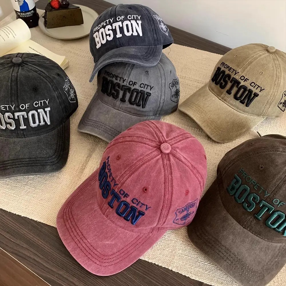 Women's Green Embroidered Baseball Cap with Wide Brim - Image 10