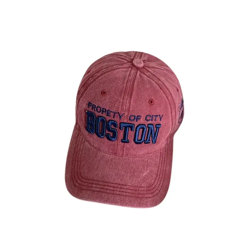 Women's Green Embroidered Baseball Cap with Wide Brim - Image 11
