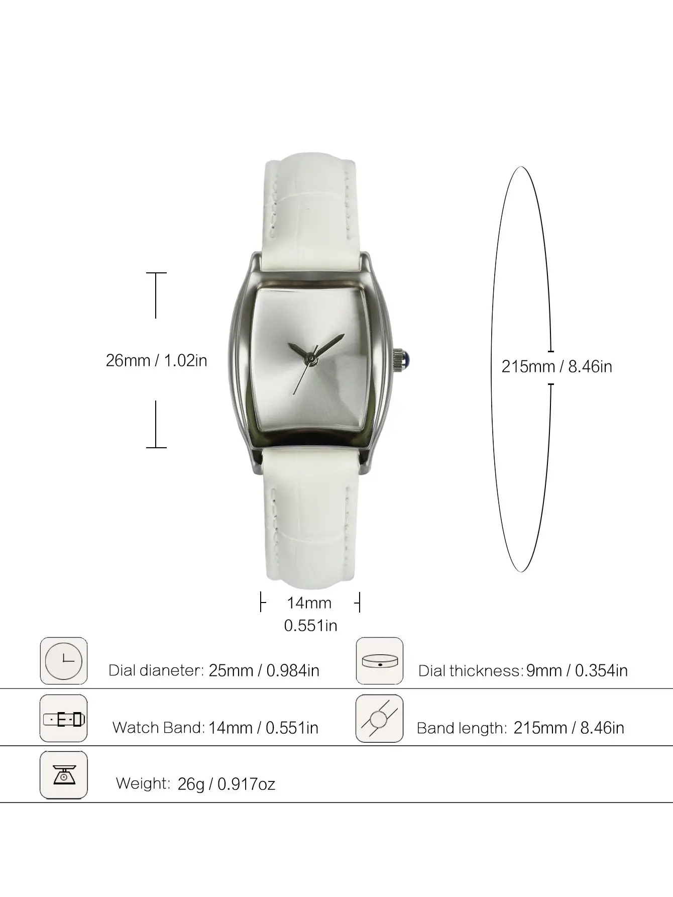 Women's Light Luxury Watch 2026 Black Blue White — feature 1