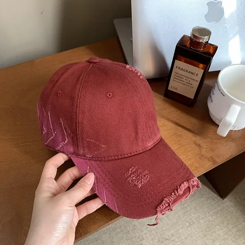 Coffee Retro Baseball Cap Wide Brim Duck Cap - Image 3