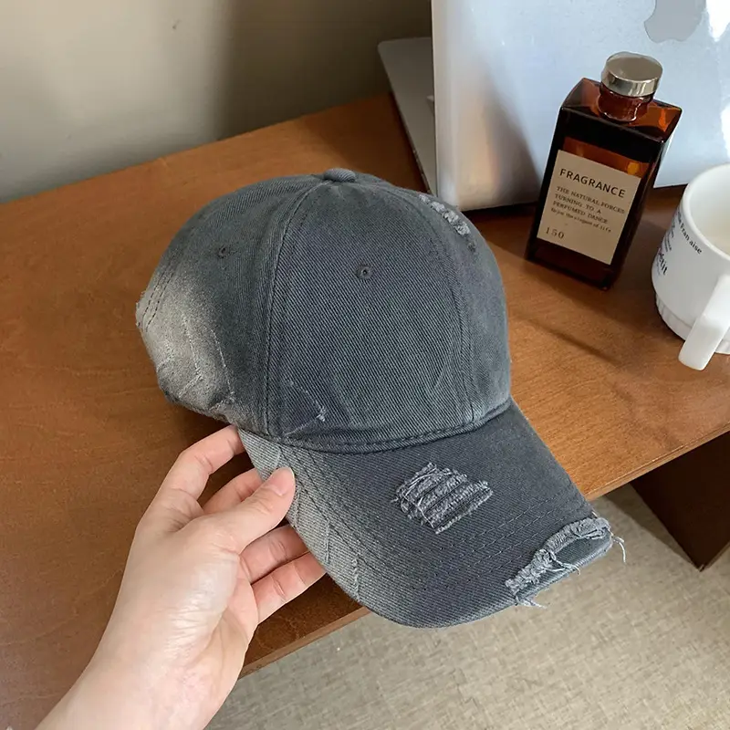 Coffee Retro Baseball Cap Wide Brim Duck Cap - Image 4