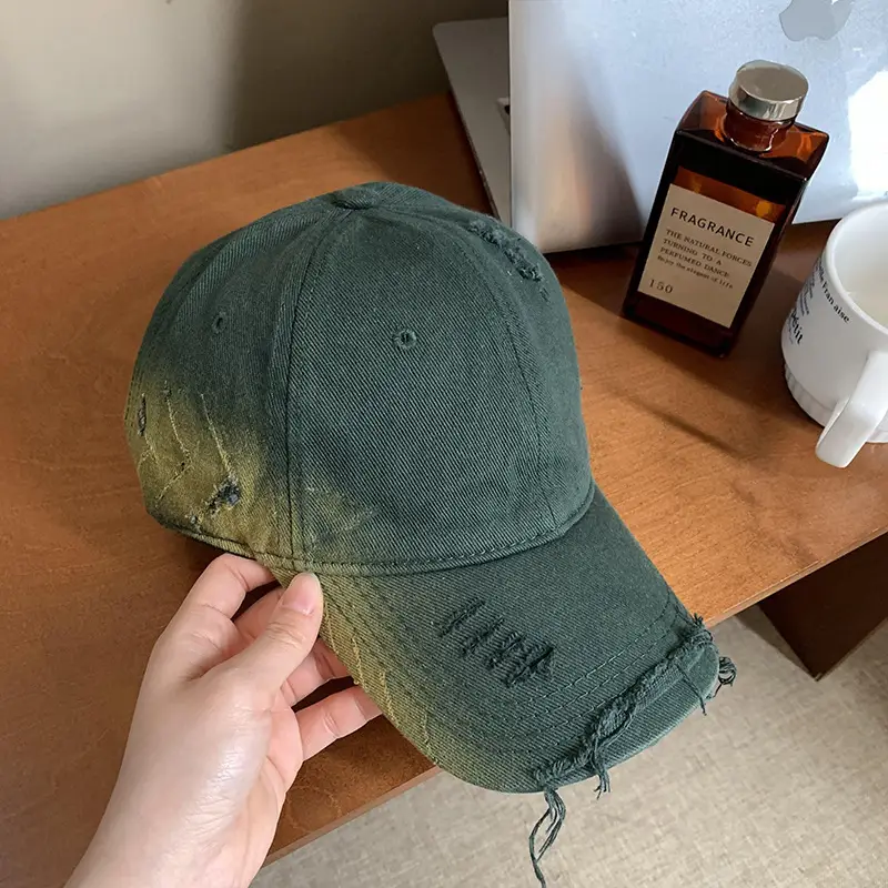 Coffee Retro Baseball Cap Wide Brim Duck Cap - Image 5
