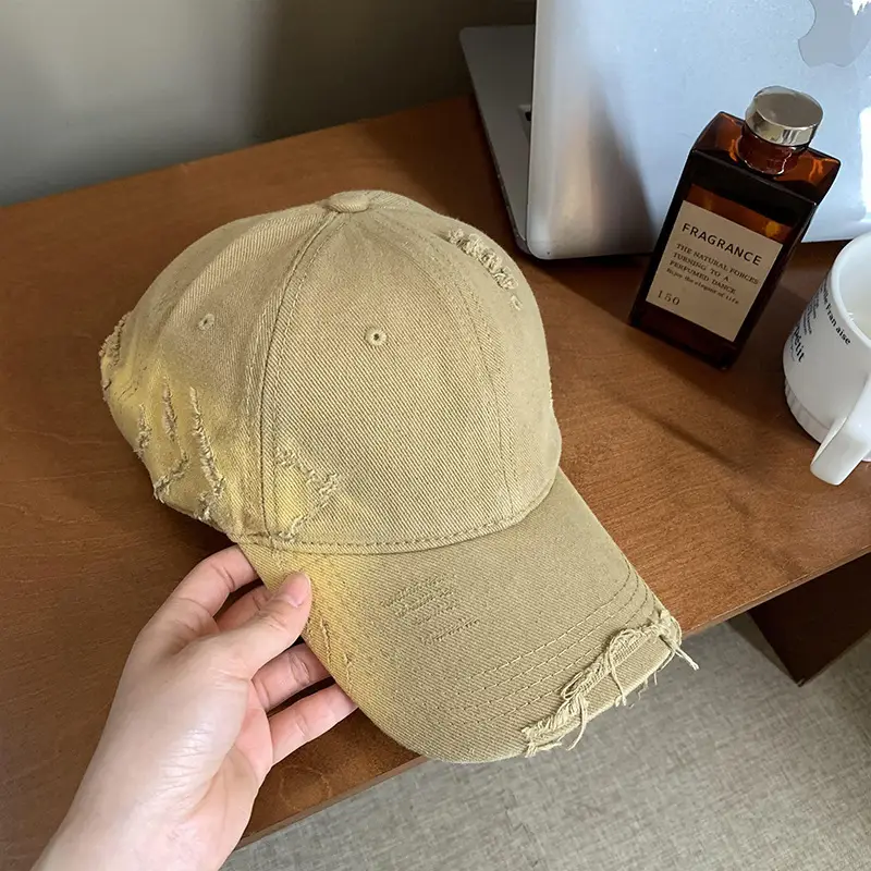 Coffee Retro Baseball Cap Wide Brim Duck Cap - Image 6