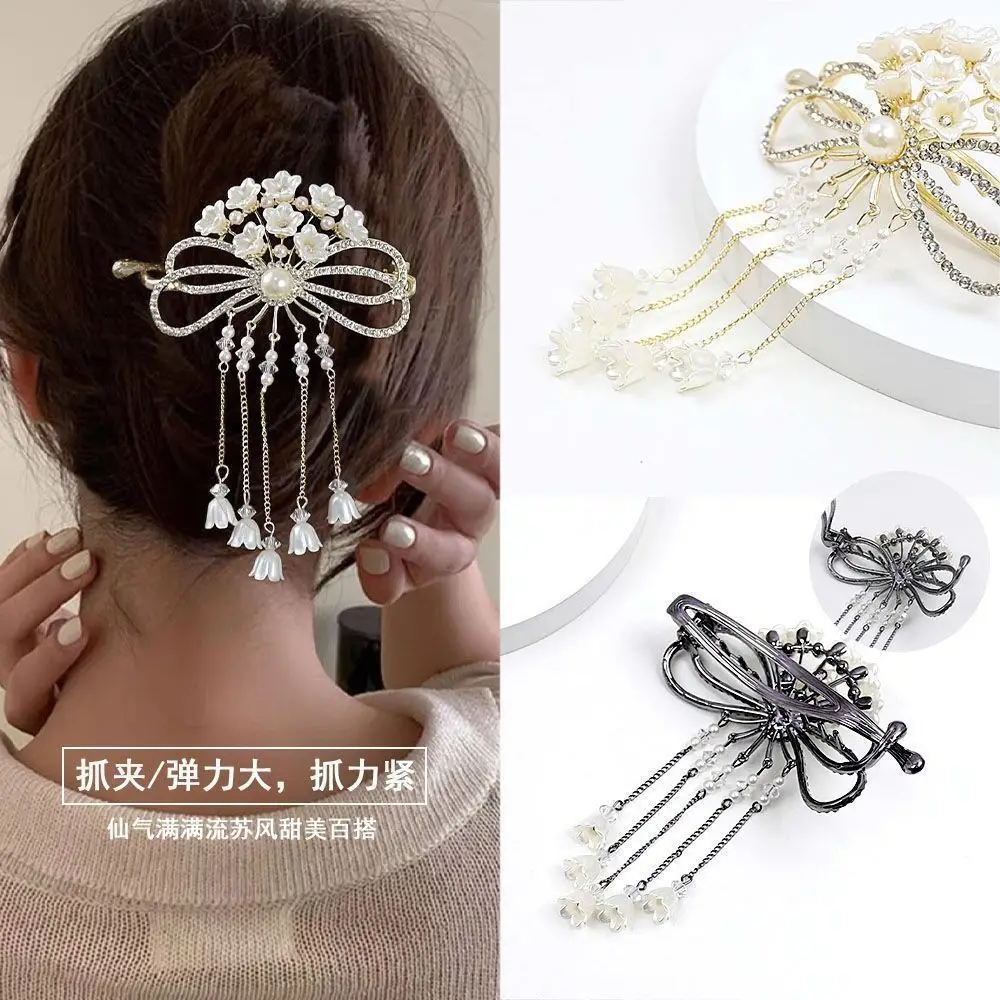 Famiman Gold Pearl Hairpin Clip for Women — feature 2