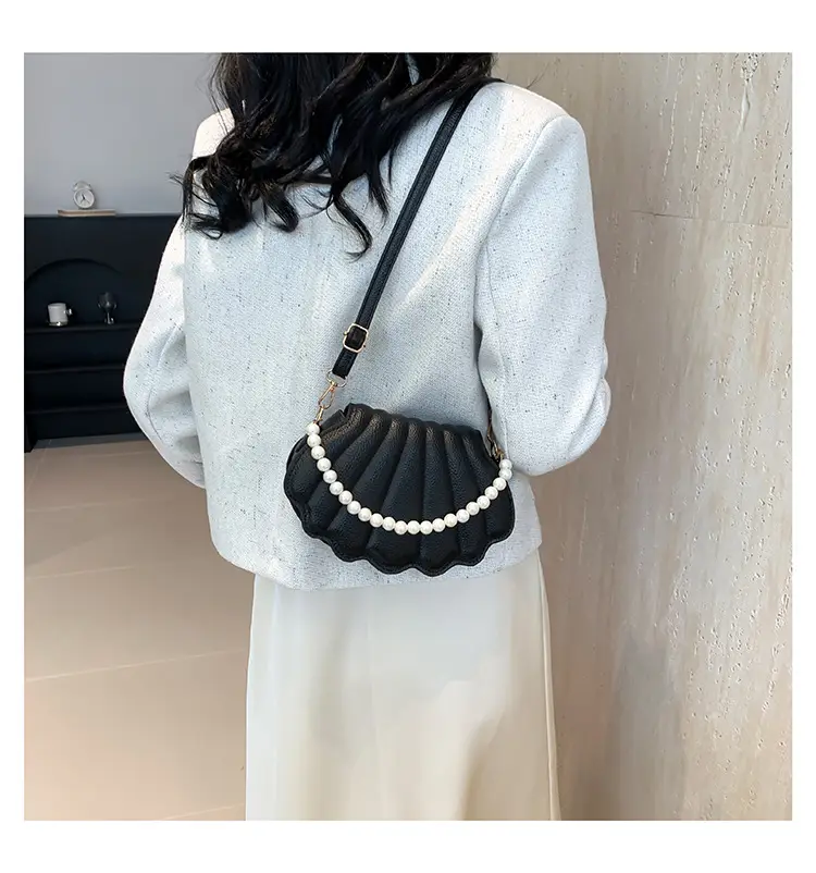 White Pearl Crossbody Bag for Women Summer 2024 — feature 11