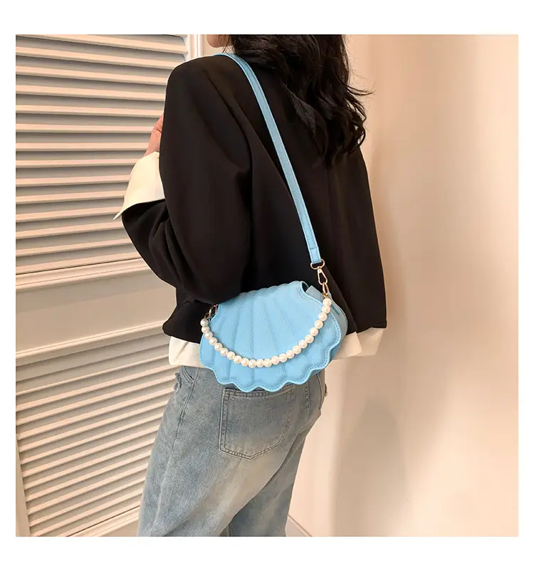 White Pearl Crossbody Bag for Women Summer 2024 — feature 16