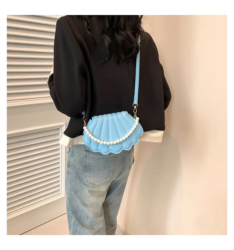 White Pearl Crossbody Bag for Women Summer 2024 — feature 17