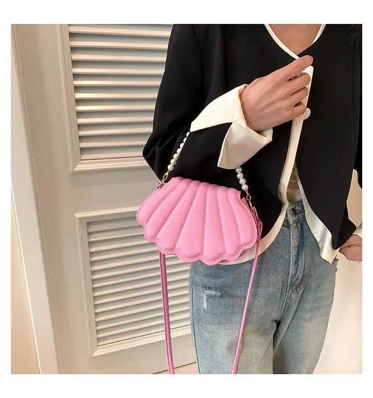 White Pearl Crossbody Bag for Women Summer 2024 — feature 18