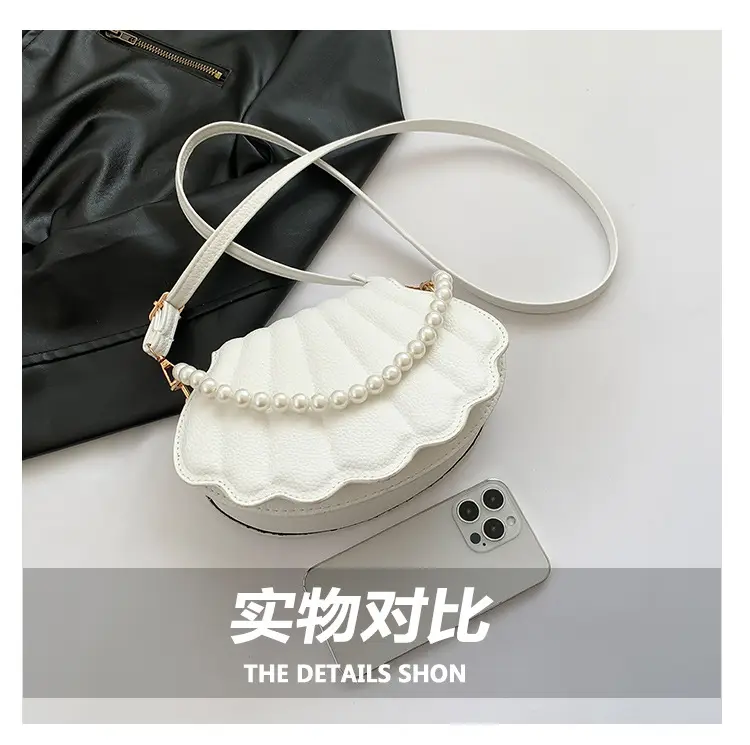 White Pearl Crossbody Bag for Women Summer 2024 — feature 6