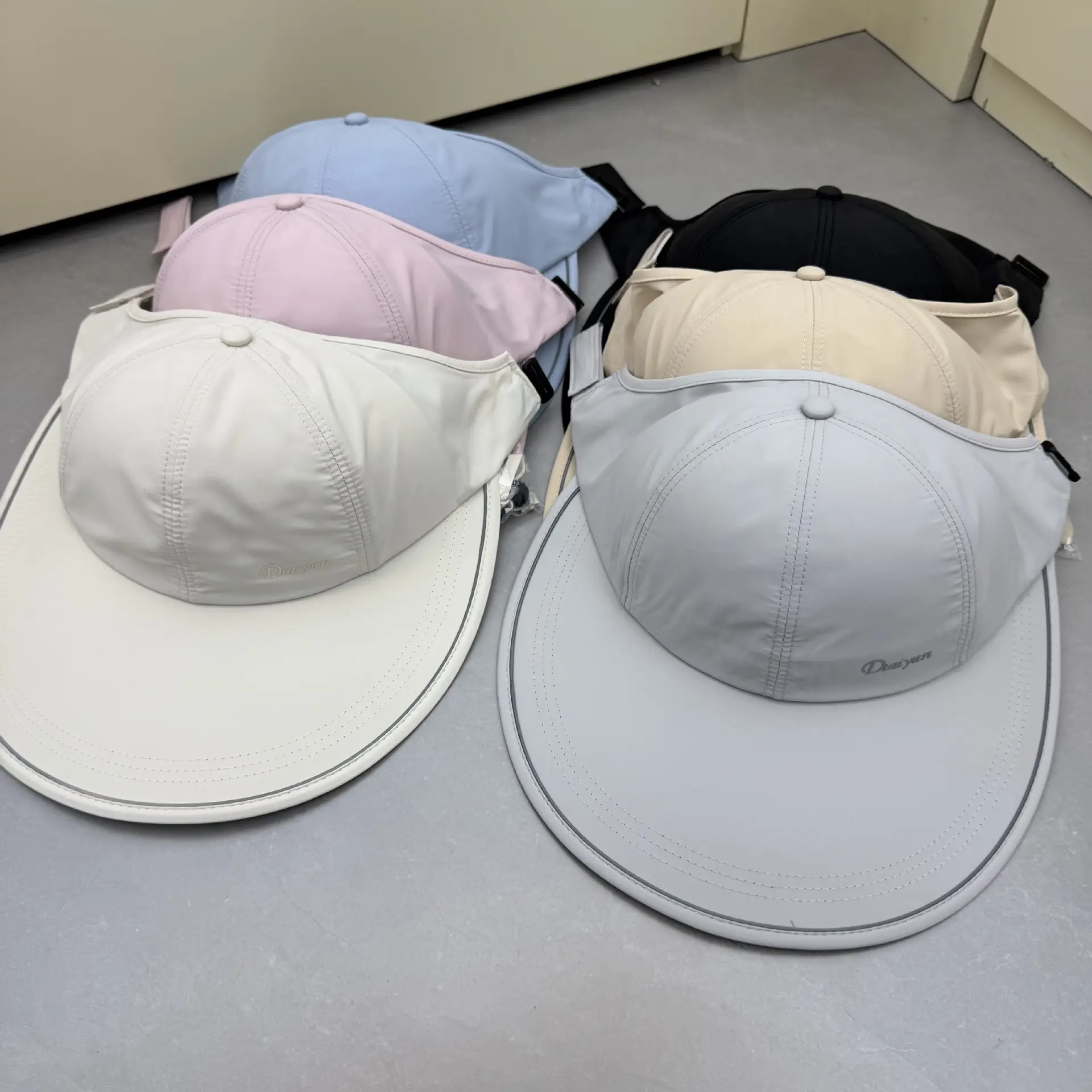 Women's Grey Duck Cap Baseball Cap Quick Dry Sun Hat - Image 7