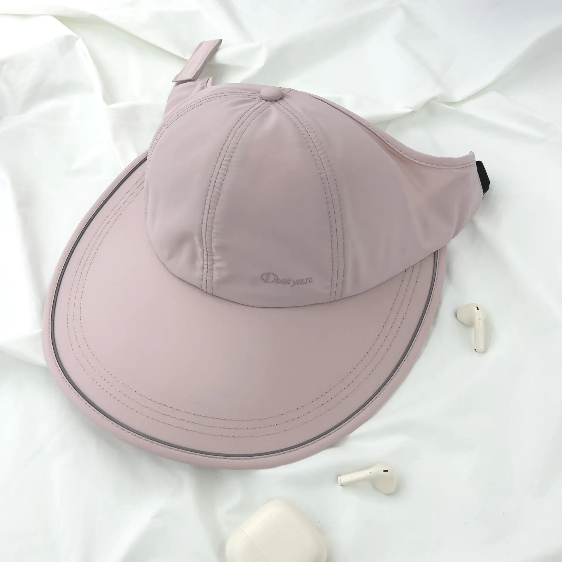 Women's Grey Duck Cap Baseball Cap Quick Dry Sun Hat - Image 5