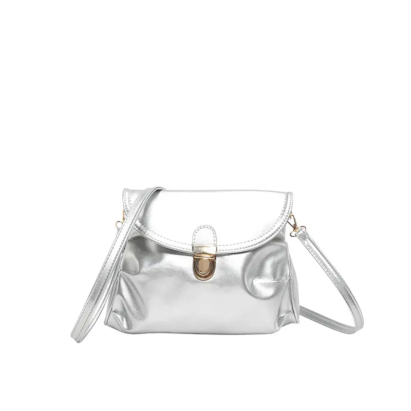 Black Pleated Shoulder Bag for Women 2024 - Image 9