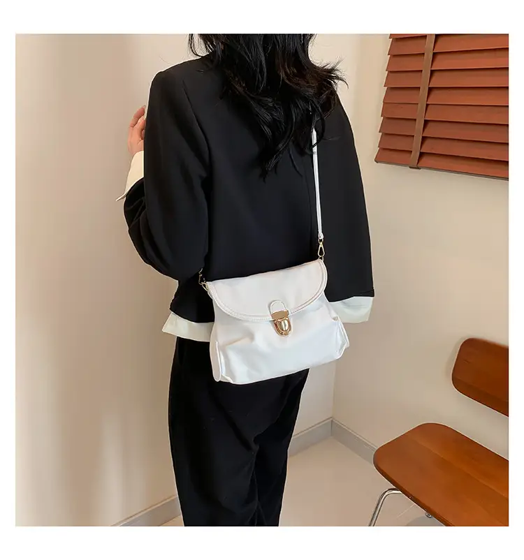 Black Pleated Shoulder Bag for Women 2024 — feature 17