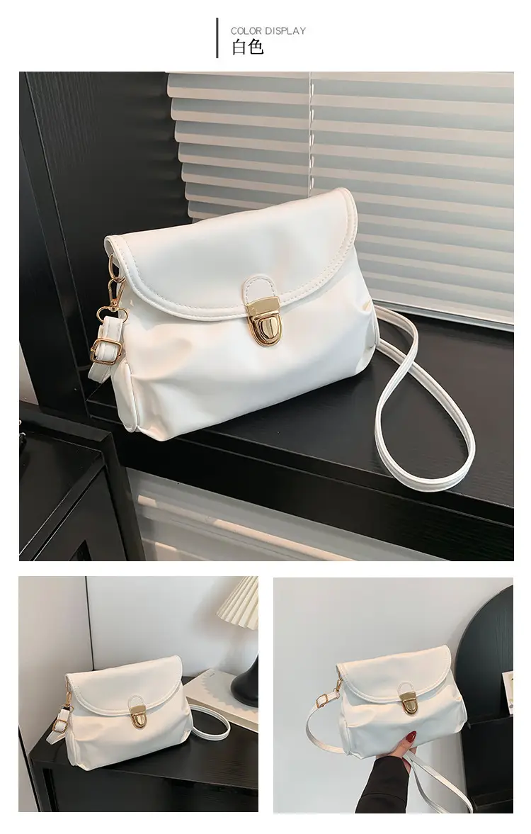 Black Pleated Shoulder Bag for Women 2024 — feature 19