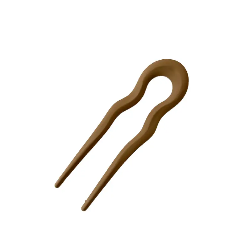 New Frosted U-Shaped Hairpin Updo Comb Wholesale - Image 12