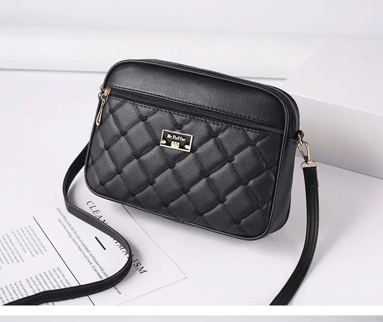 2024 Black Quilted Shoulder Bag for Women — feature 13