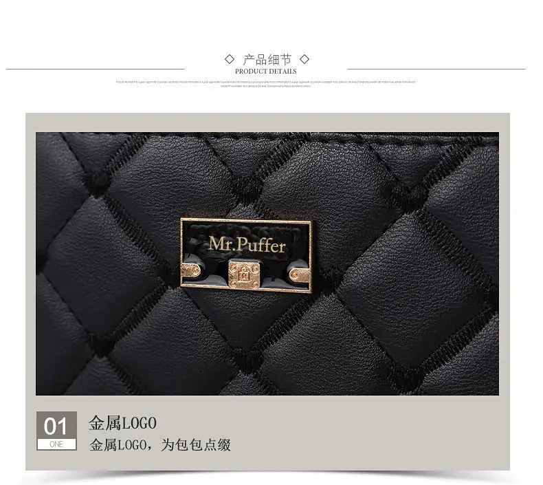 2024 Black Quilted Shoulder Bag for Women — feature 22